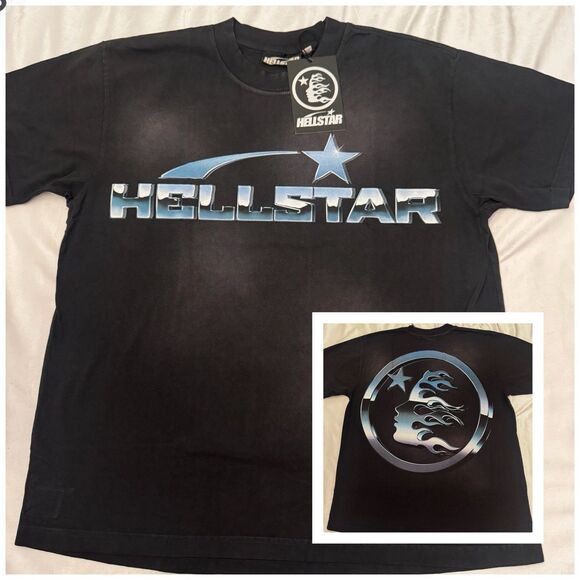 Hellstar Chrome Logo T-Shirt